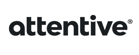 Logo of Attentive, a SMS marketing platform.